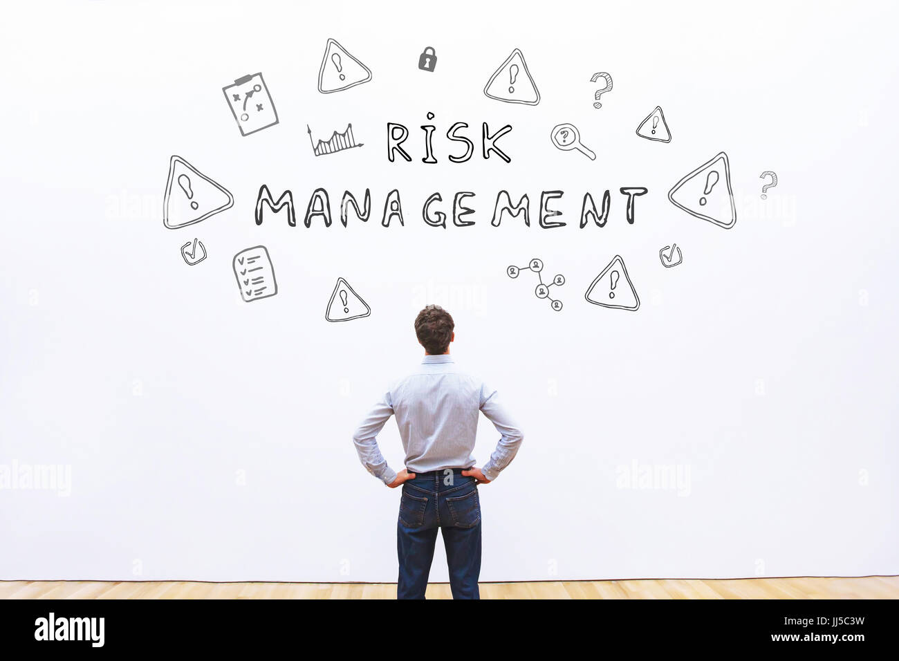 risk management concept Stock Photo