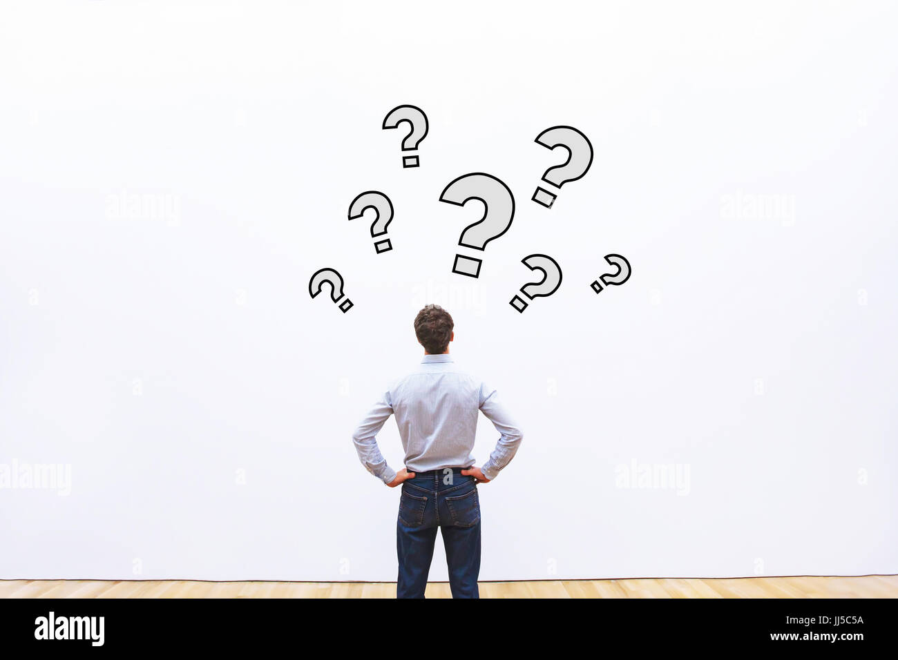 questions, business concept Stock Photo