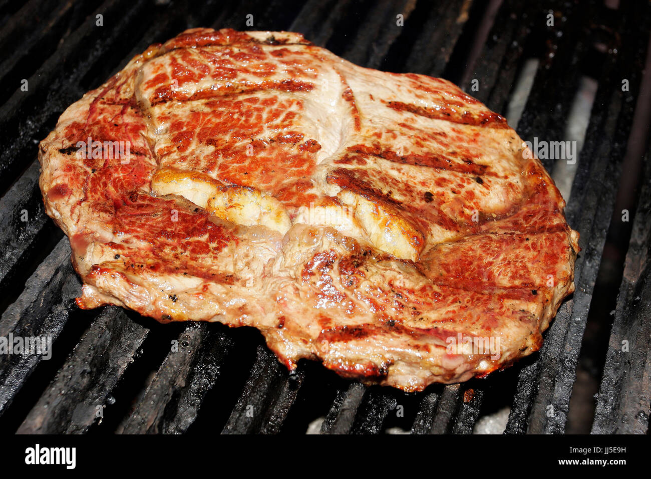 Steak, meat, beef, filet, rib, barbecue, Brazil Stock Photo - Alamy