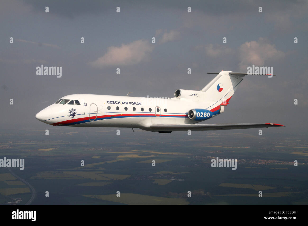 passenger airplane Yakovlev Yak40 Stock Photo Alamy