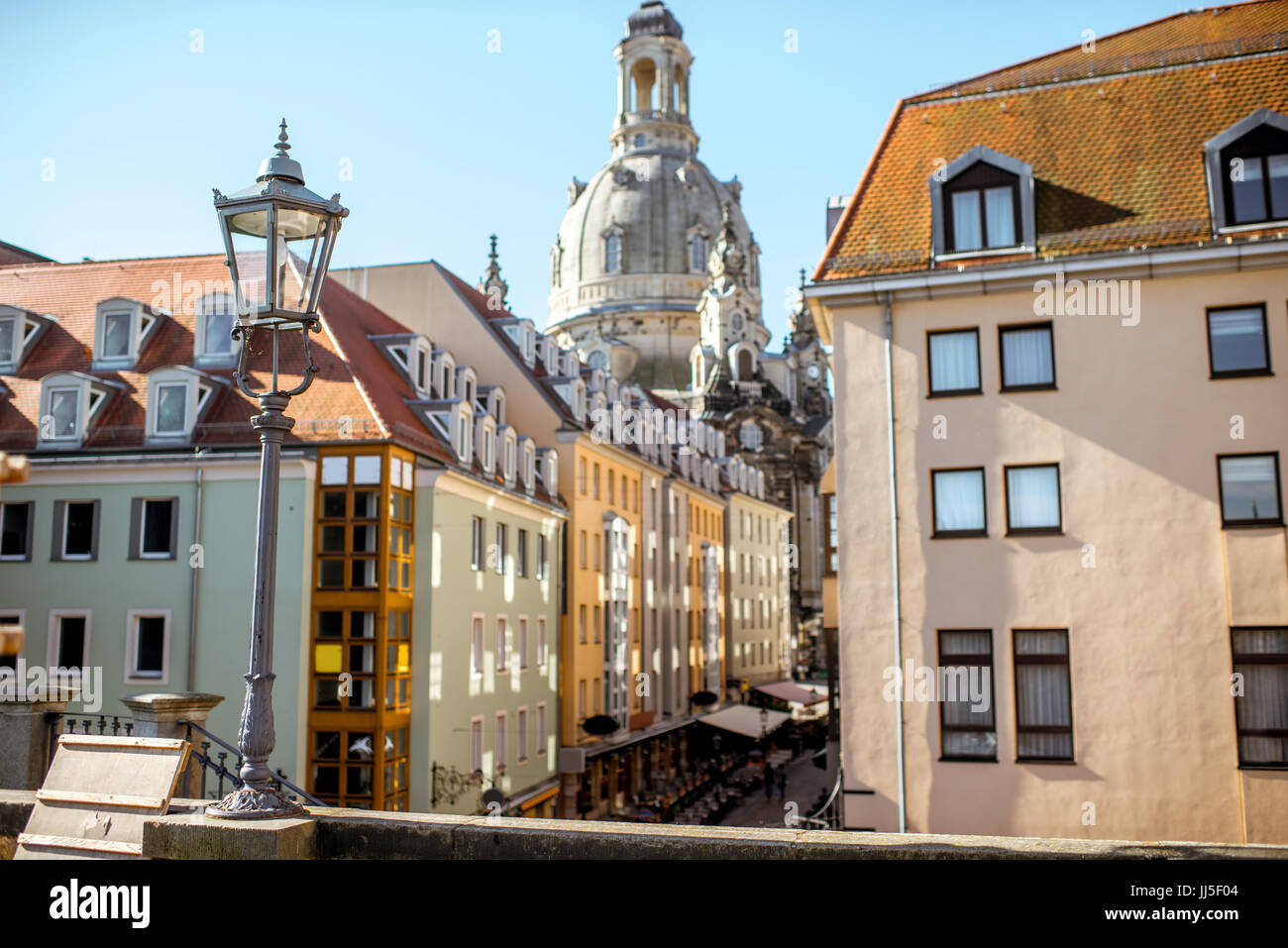Dresden city in Germany Stock Photo