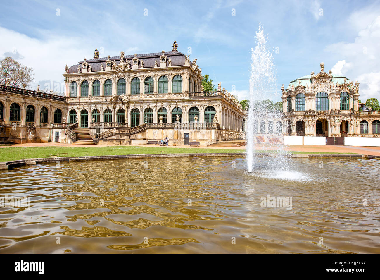 Dresden city in Germany Stock Photo