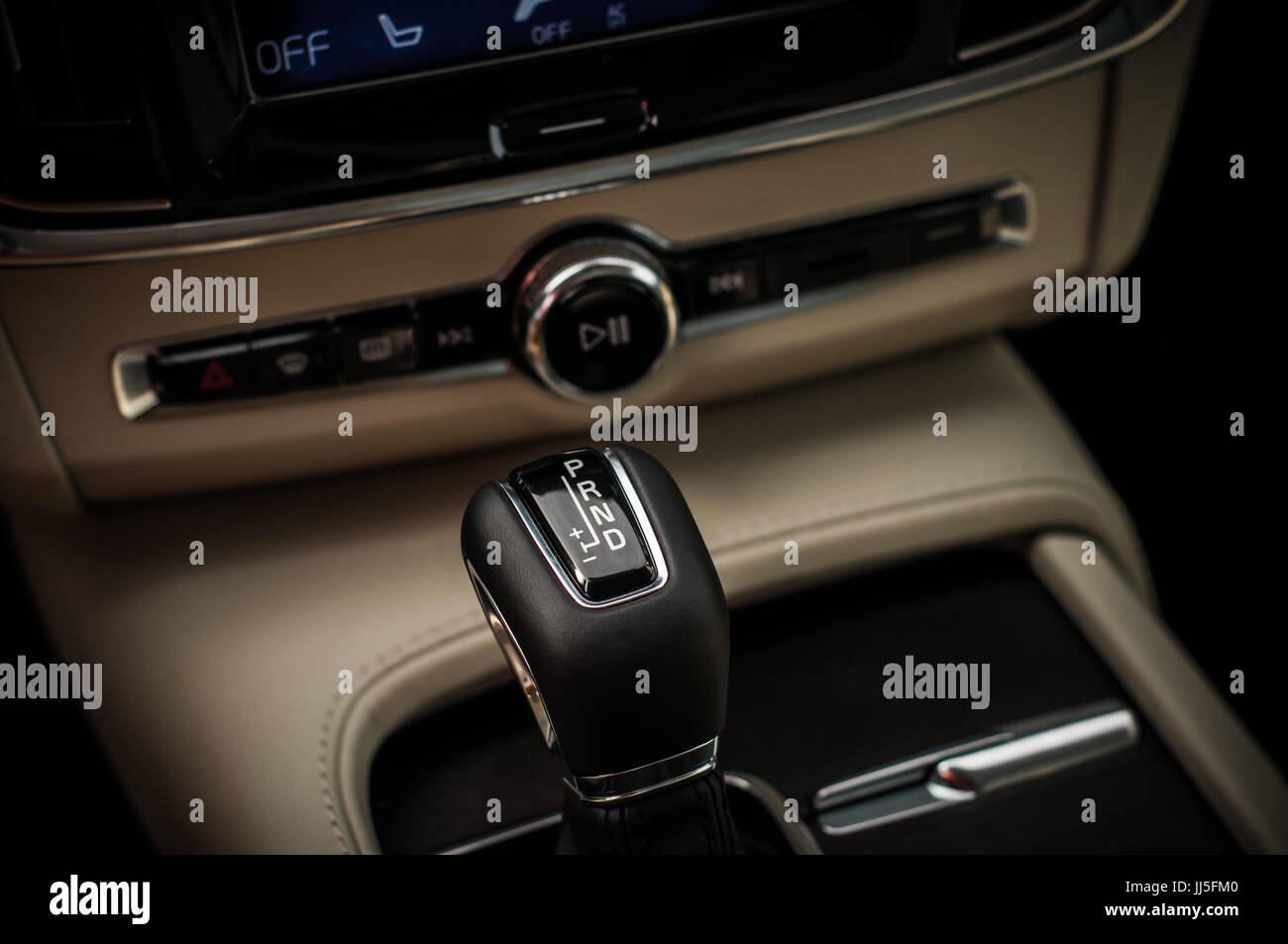MOSCOW, RUSSIA - MAY 3, 2017 VOLVO V90 CROSS COUNTRY, interior view. Test  of new Volvo V90 Cross Country. This car is AWD SUV with business-class  salo Stock Photo - Alamy