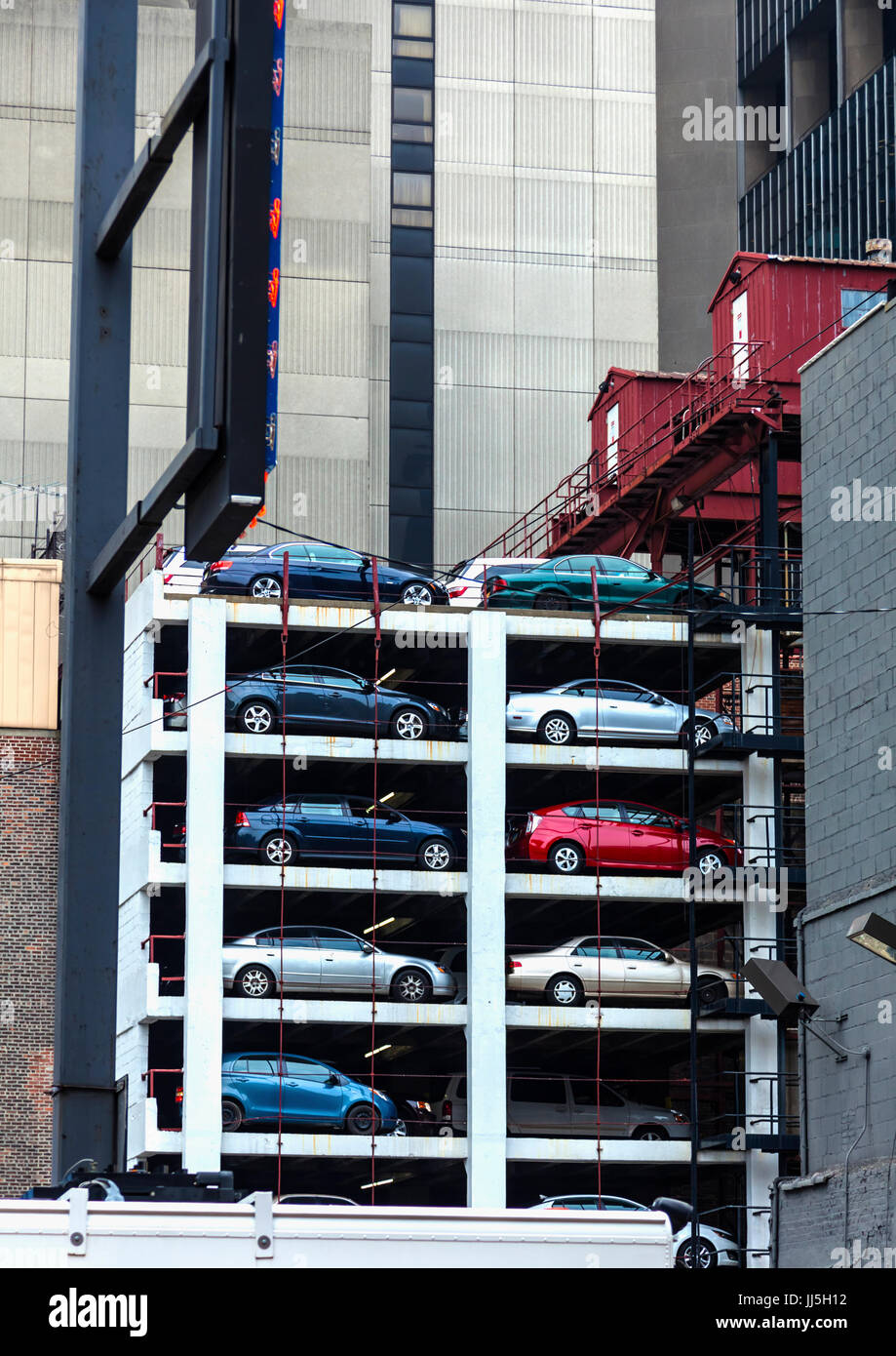 Car Stack Parking Stock Photos & Car Stack Parking Stock Images Alamy
