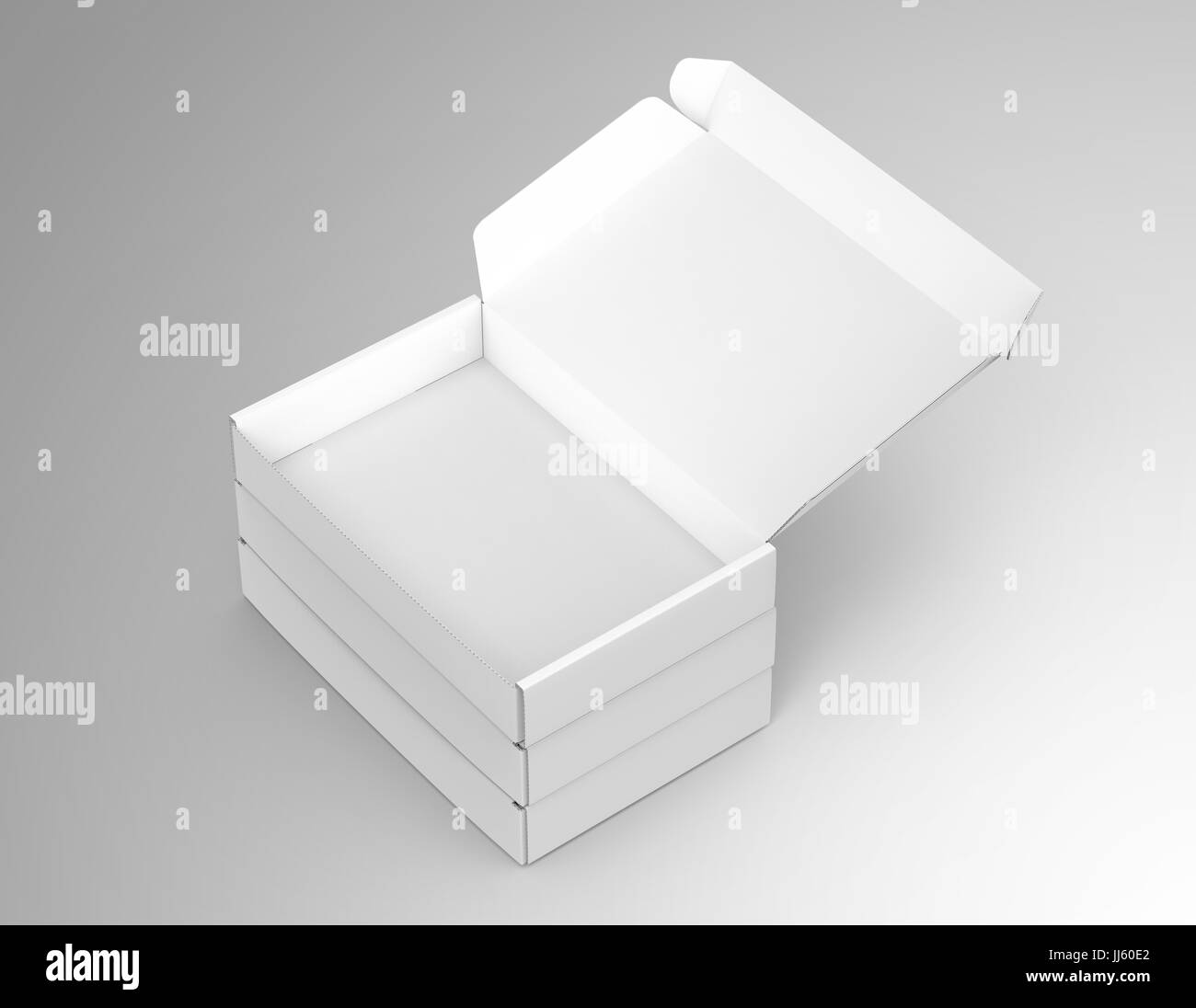Stack Box Template Blank tuck top box template, stack of paper boxes mockup isolated on ...