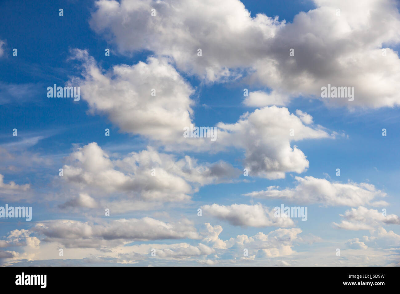 White cloud in blue sky Stock Photo - Alamy