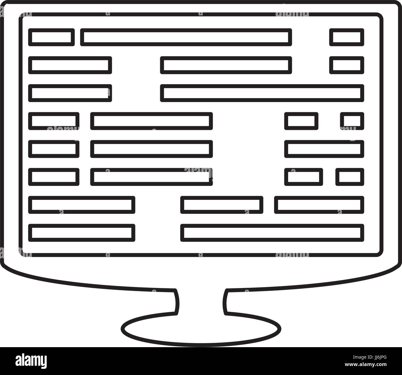 programming system codes icon vector illustration graphic design Stock ...