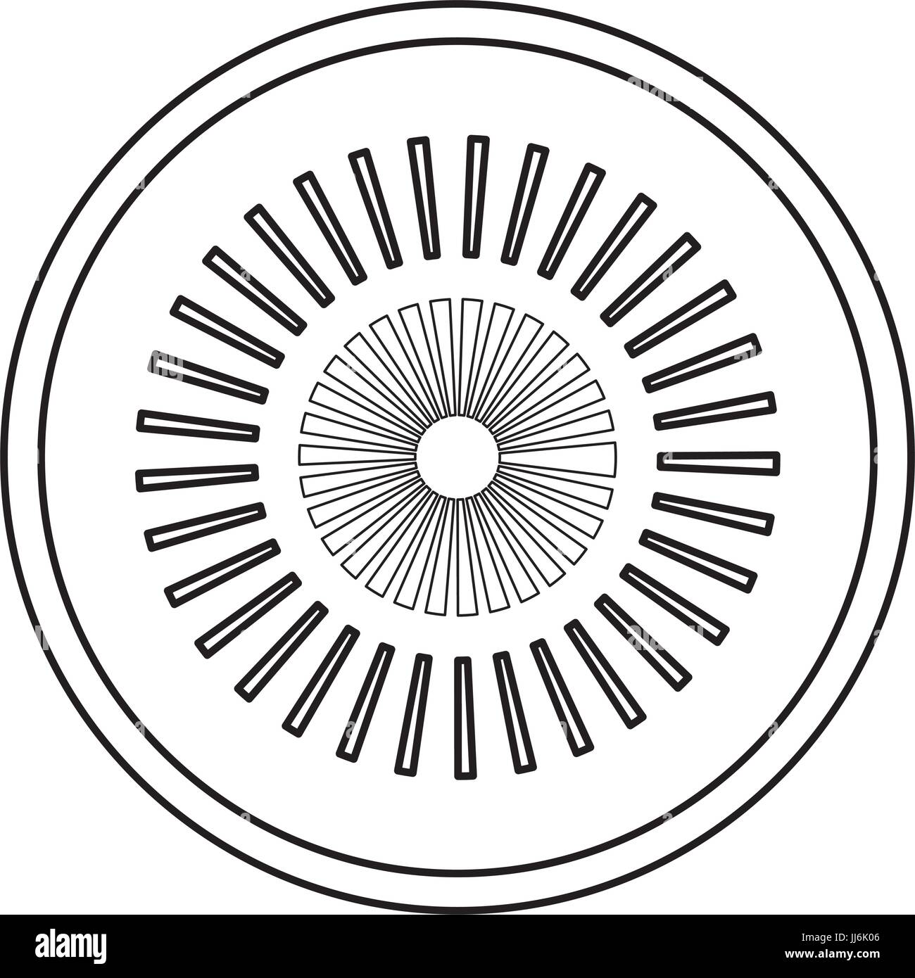 Surveillance eye symbol icon vector illustration graphic design Stock ...