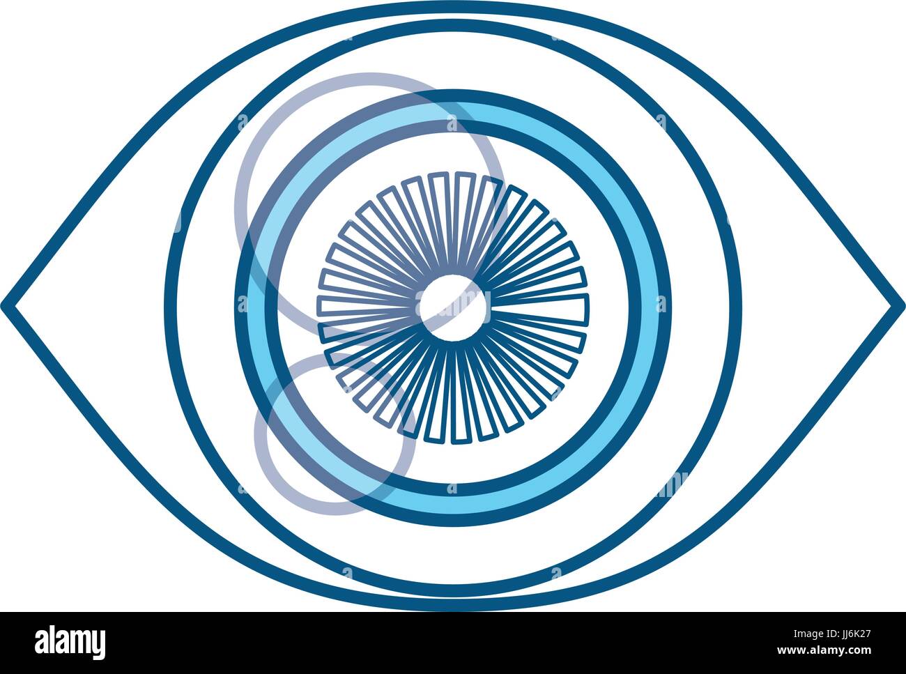 Surveillance eye symbol icon vector illustration graphic design Stock ...