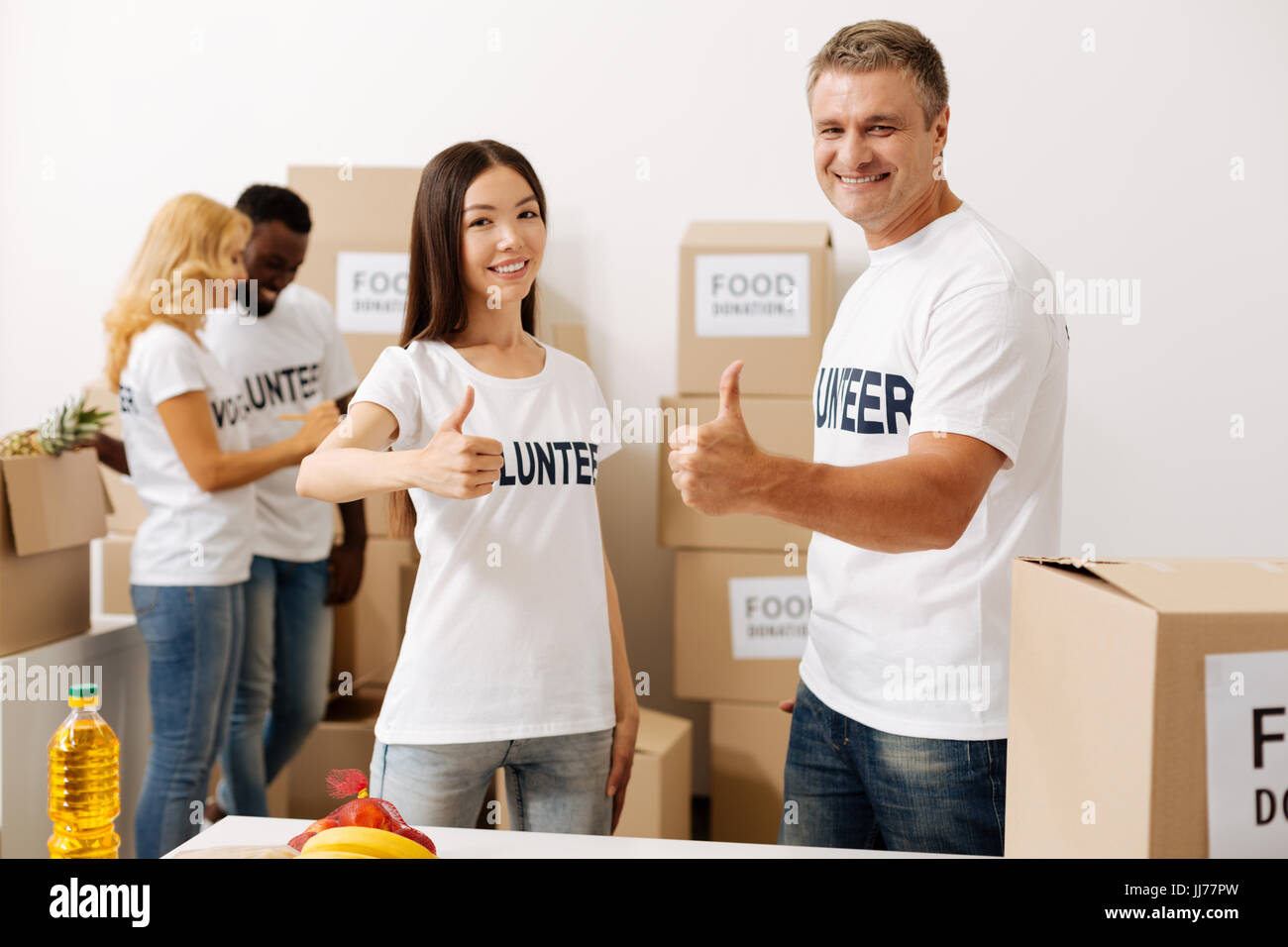Remarkable men and women making their contribution to community Stock Photo