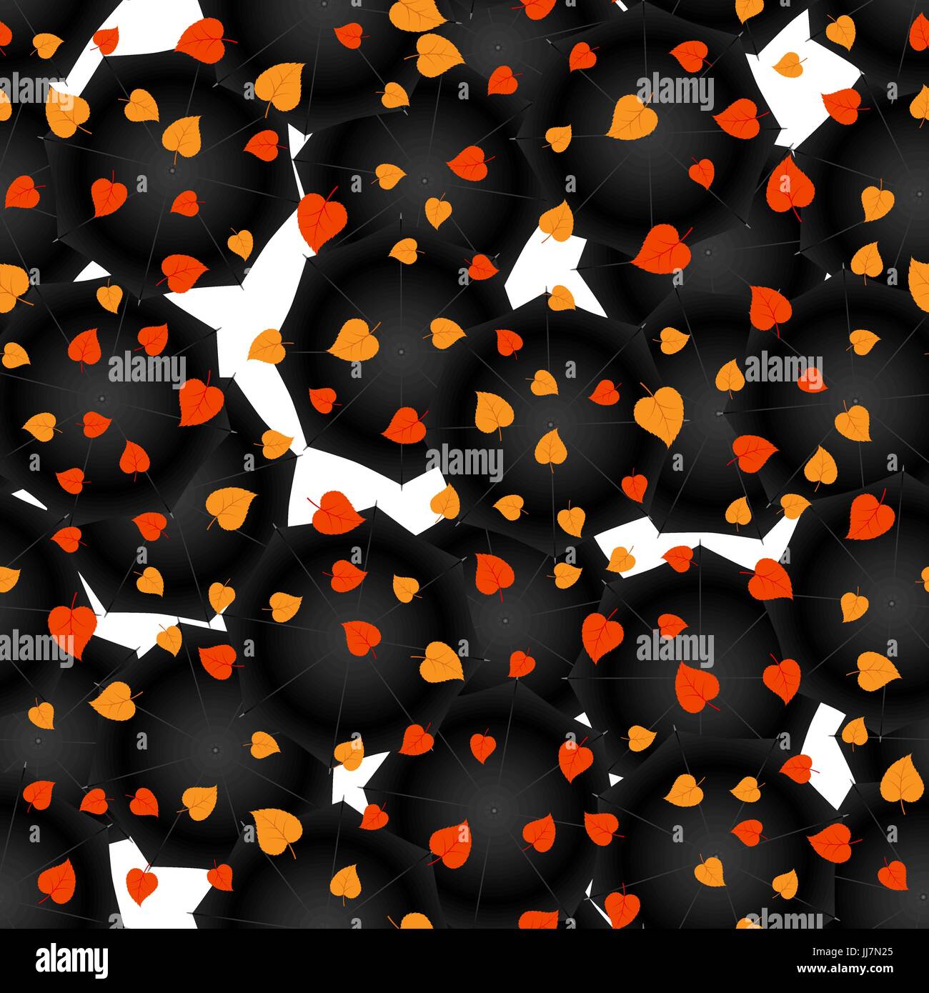 seamless of opened umbrellas Stock Vector Image & Art - Alamy
