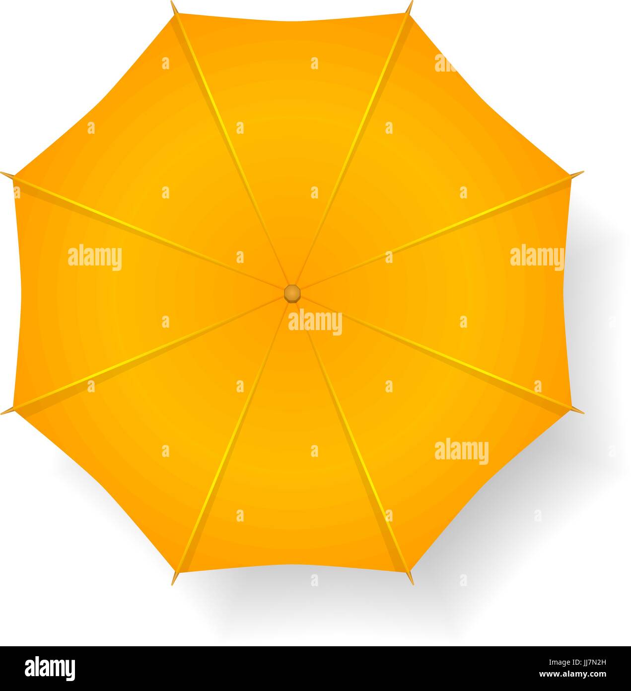 Umbrella isolated on white Stock Vector Image & Art - Alamy