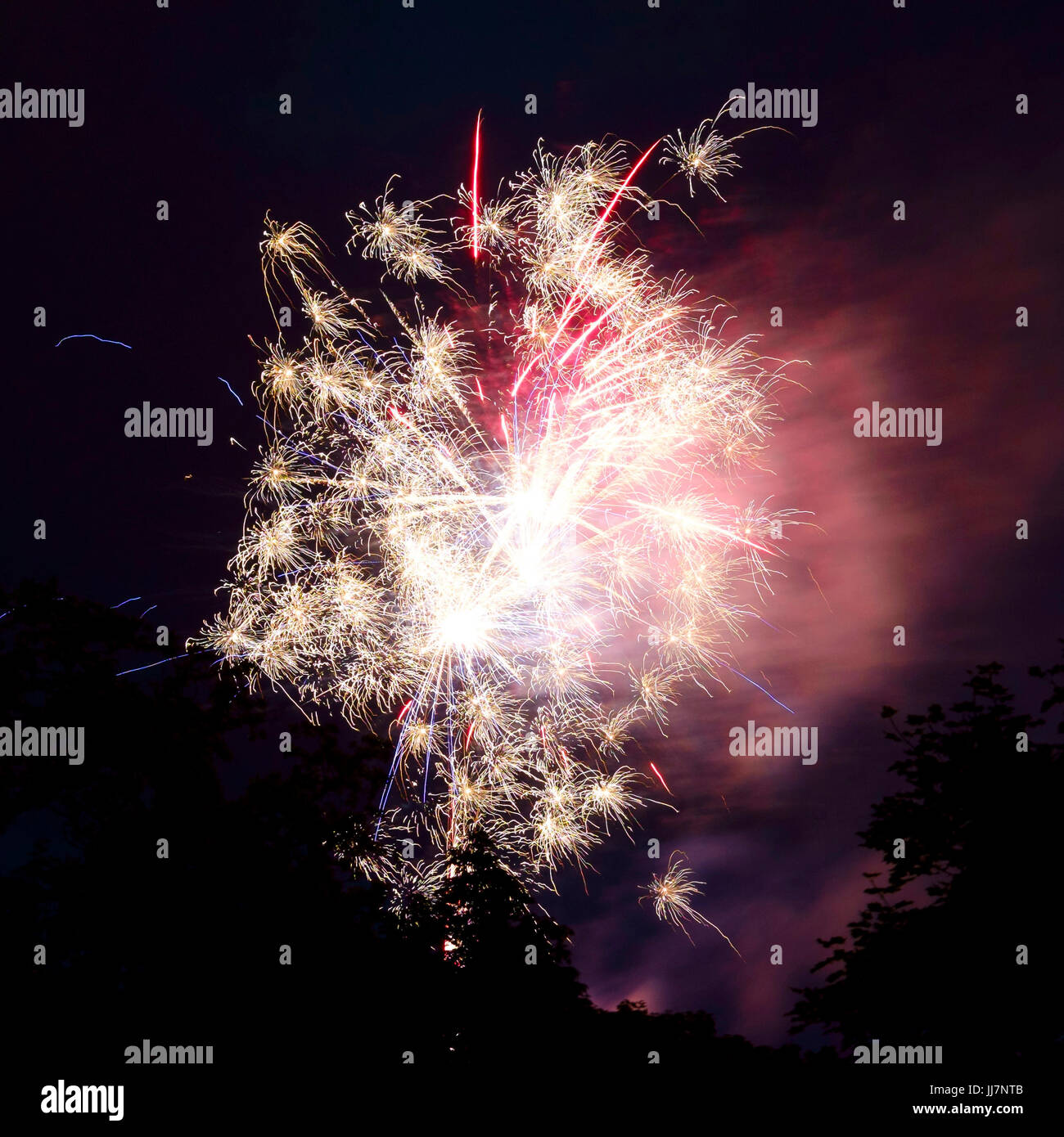 Launch fireworks hi-res stock photography and images - Alamy