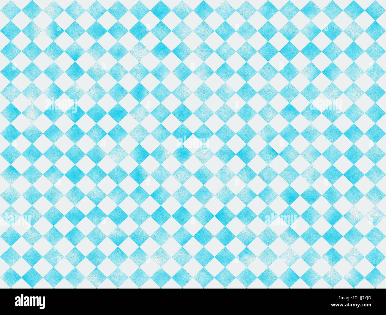 Abstract Background wall paper - faded blue check pattern Stock Photo