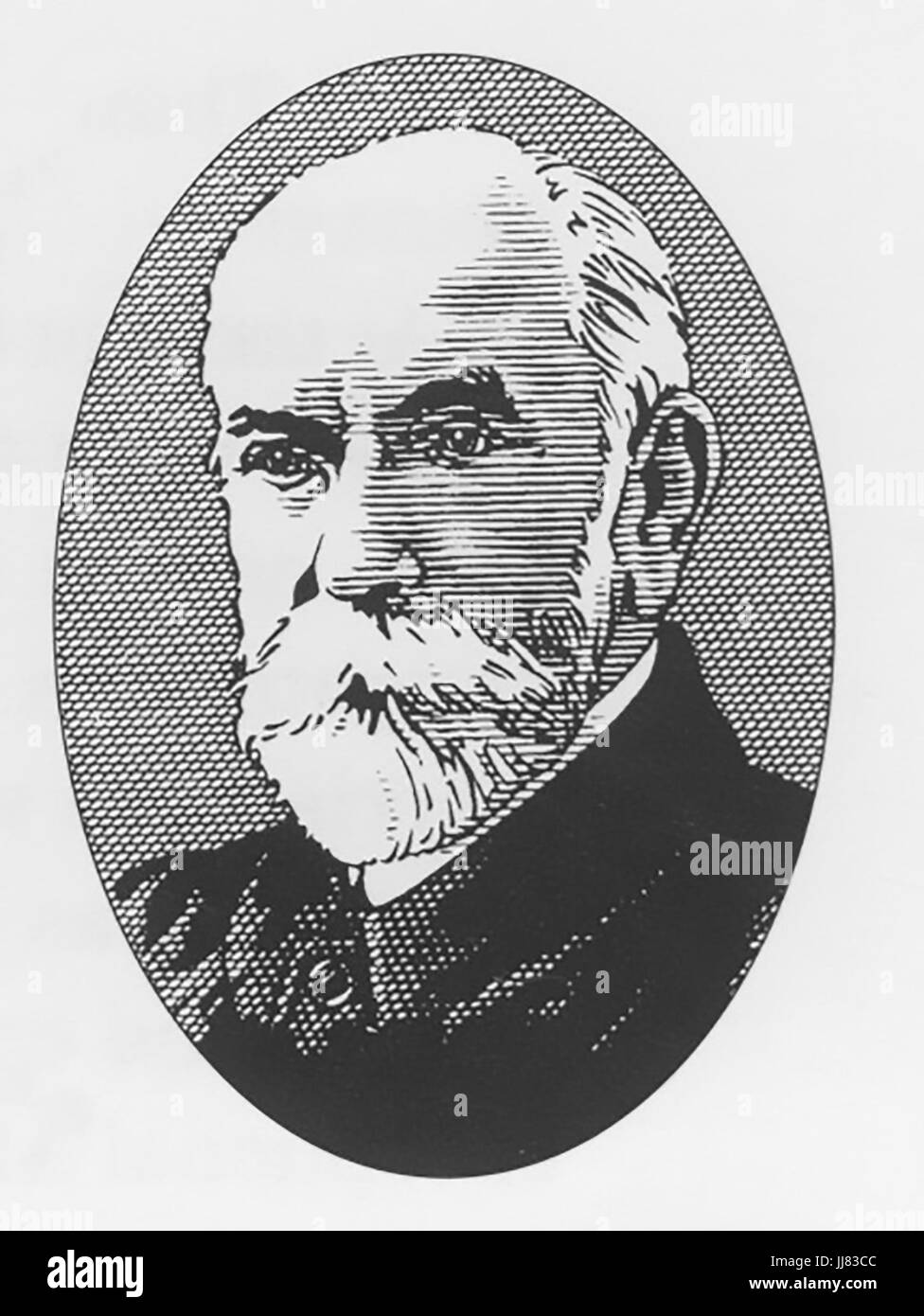 THOMAS BURBERRY (1835-1926) inventor of gabardine and founder of the  Burberry clothing outfitters Stock Photo - Alamy