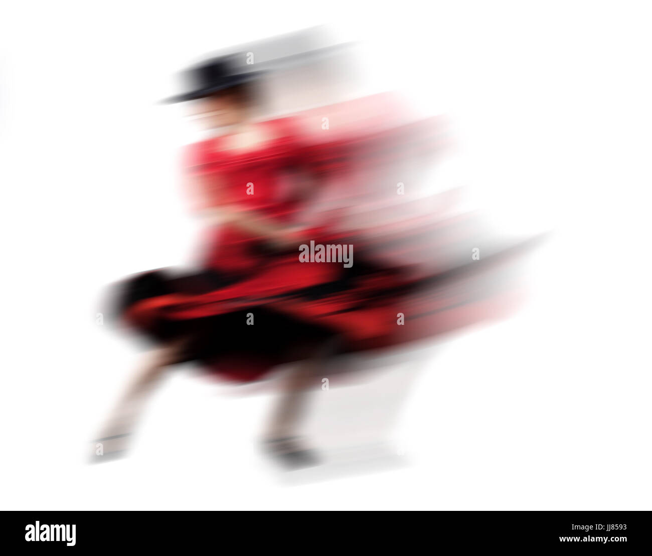 Book Cover  - Let's Dance abstrakt Art Flamenco dance, blur human dancing abstract Stock Photo