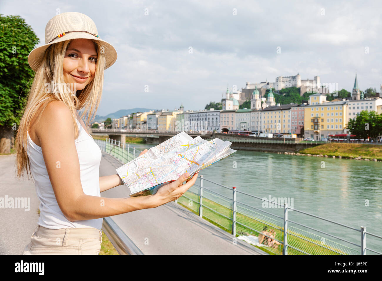 Old austrian alps map hi-res stock photography and images - Alamy