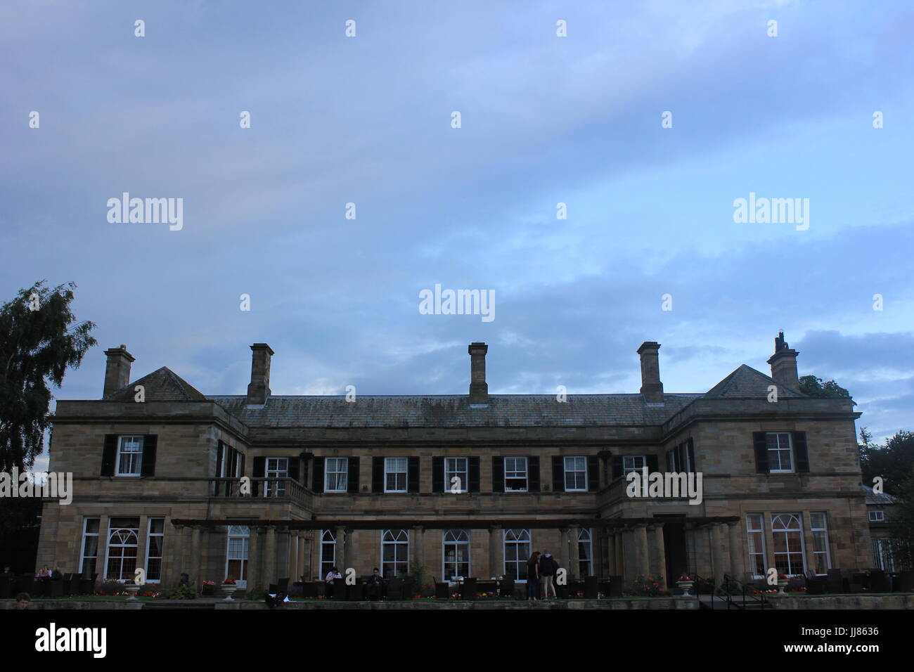 A mansion that I found in Scotland Stock Photo