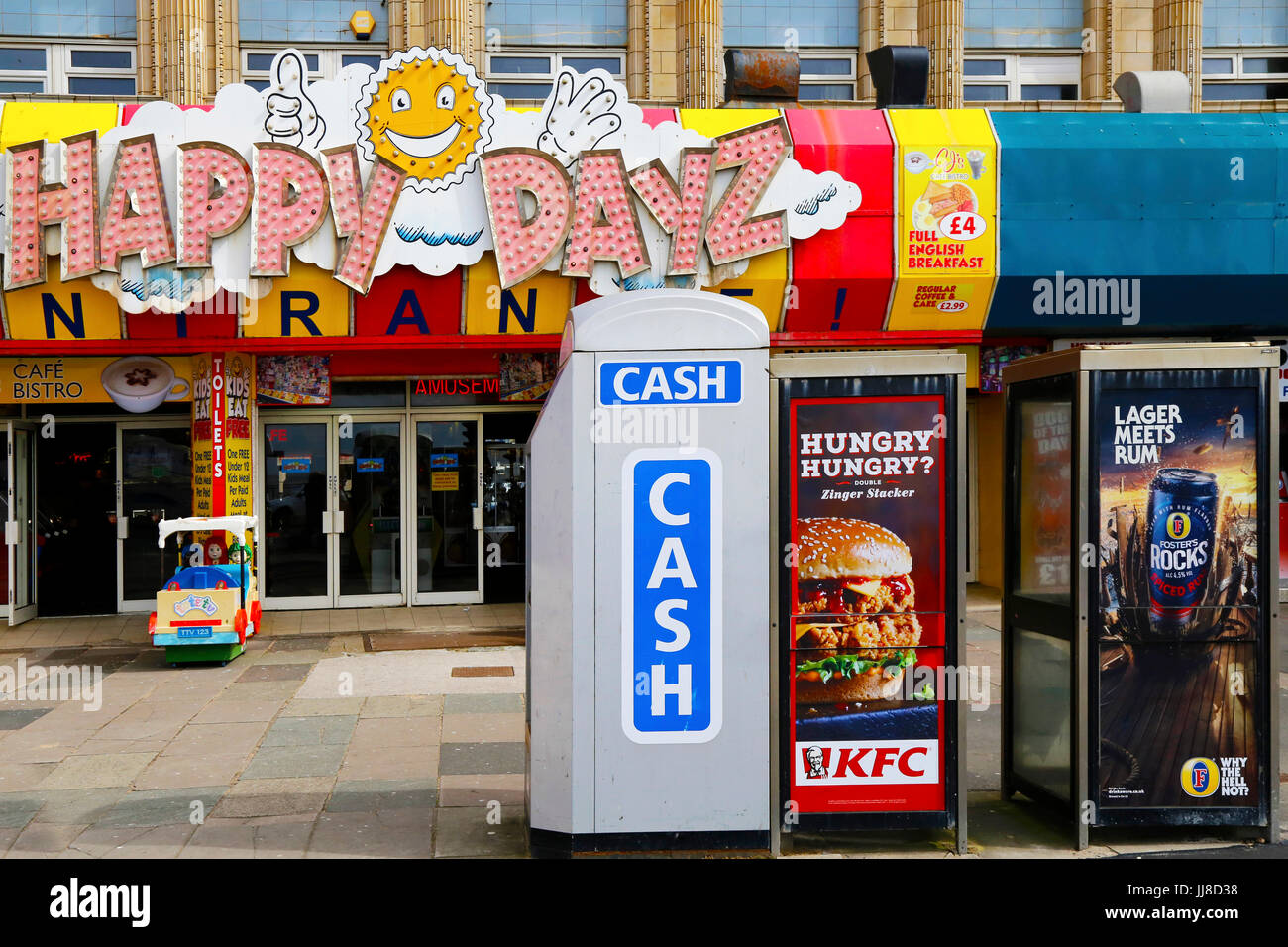 Happy Dayz Blackpool Stock Photo