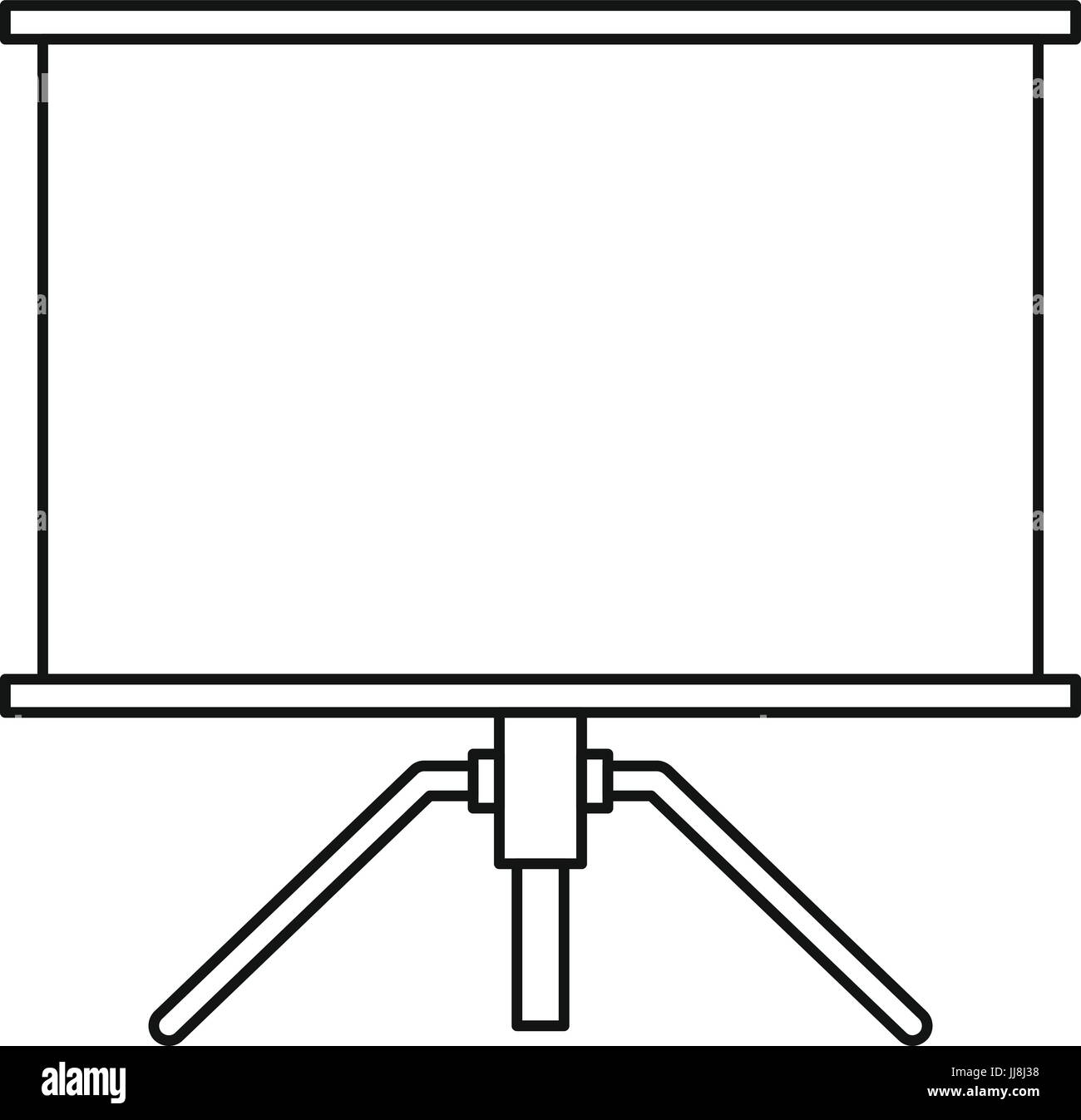 Projector icon, outline style Stock Vector Image & Art - Alamy