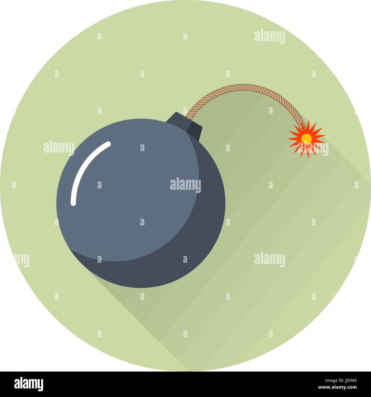 Explosion black symbol on Stock Vector Images - Alamy