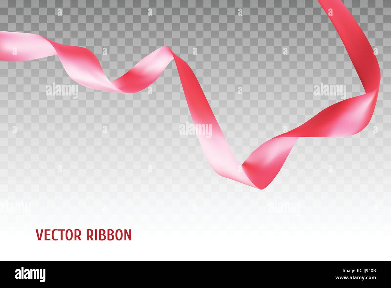 Pink vector ribbon Stock Vector Image & Art - Alamy