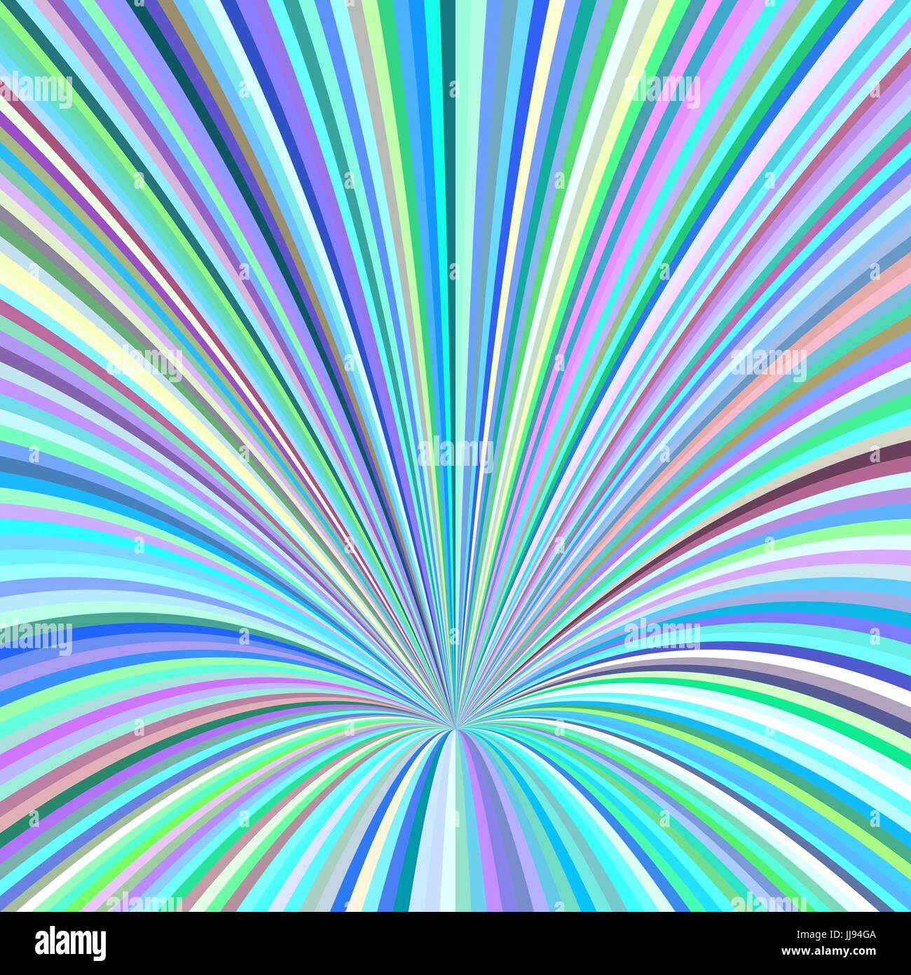 Abstract hole background - vector design from swirling rays Stock Vector