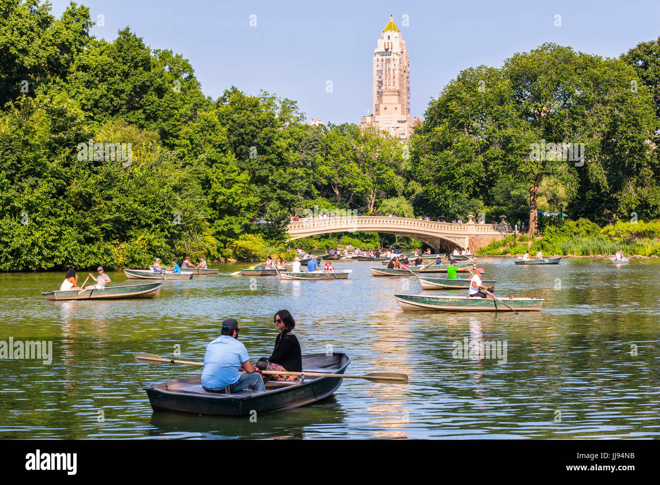 Central Park Boat High Resolution Stock Photography And Images Alamy