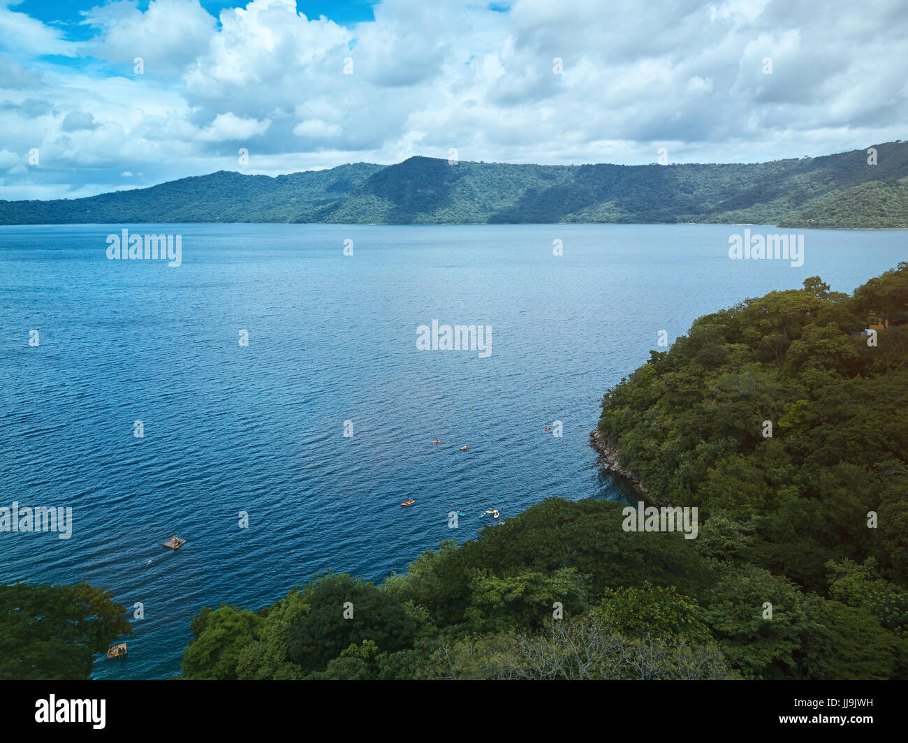 Aerial drone sky paradise lagoon hi-res stock photography and images ...