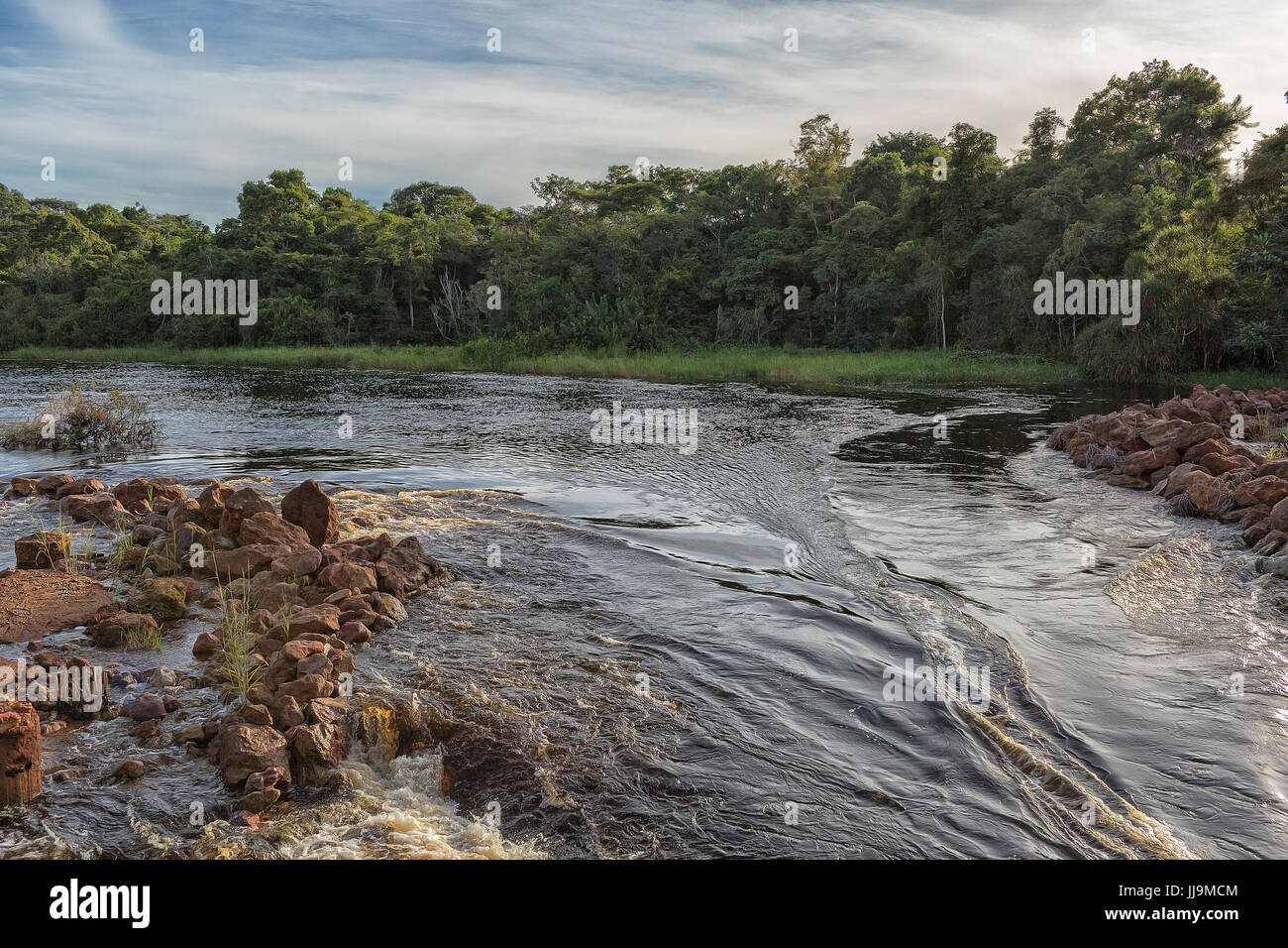 Angolan Rivers Systems Fluent African river in Angola Stock Photo - Alamy