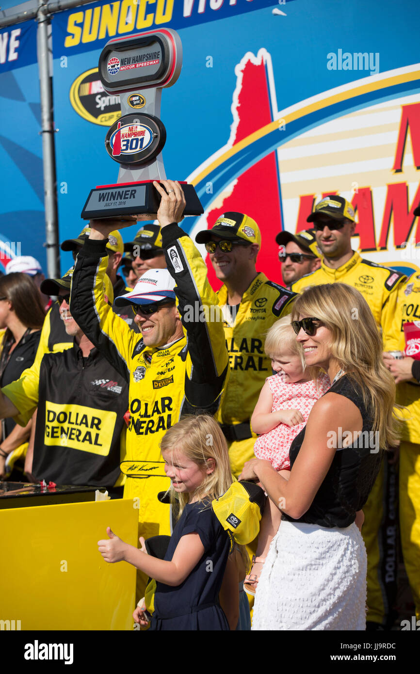New Hampshire NASCAR 301 winner Matt Kenseth Stock Photo Alamy