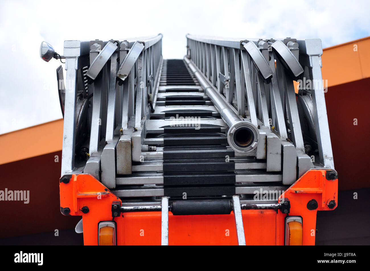 Fire truck ladder hires stock photography and images Alamy