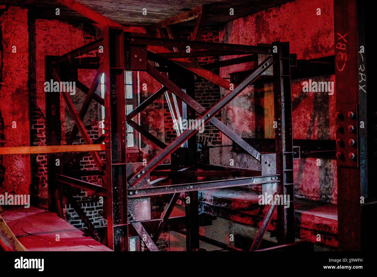 The Old Jail building was constructed in 1802 and served as the