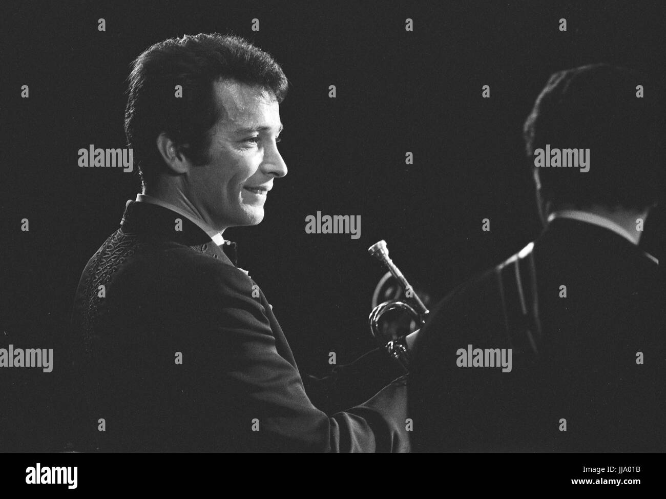 Herb Alpert in concert in 1966 Stock Photo Alamy