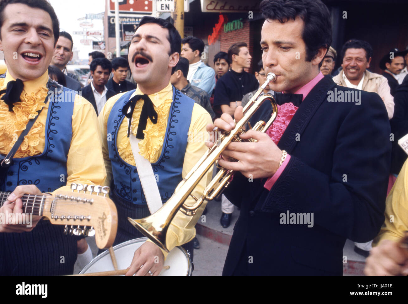 Herb Alpert And The Tijuana Brass Performing In The Streets Of Stock Photo Alamy