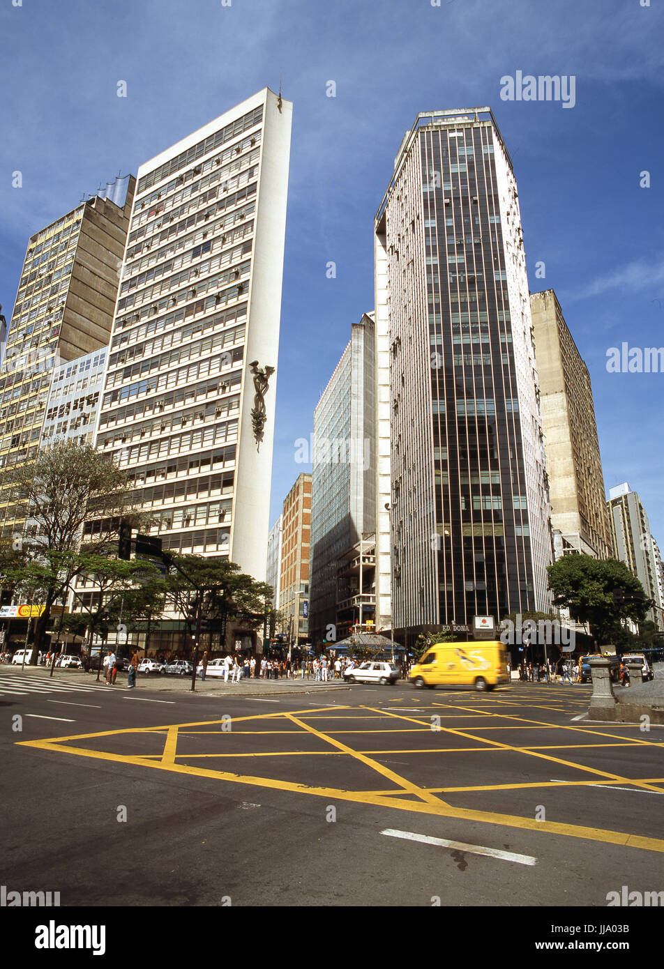 Avenida Afonso Pena; Belo Horizonte; Minas Gerais; Brazil Stock Photo ...