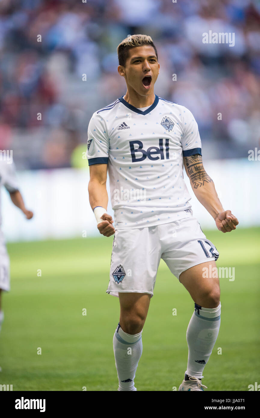 Vancouver Whitecaps FC striker Tony Montero. Stock Photo