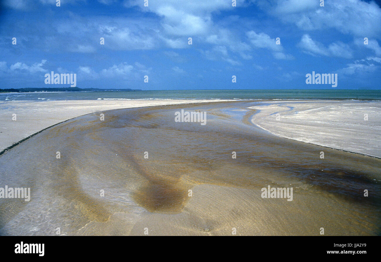 Beaches of Maragogi, Alagoas, Brazil Stock Photo