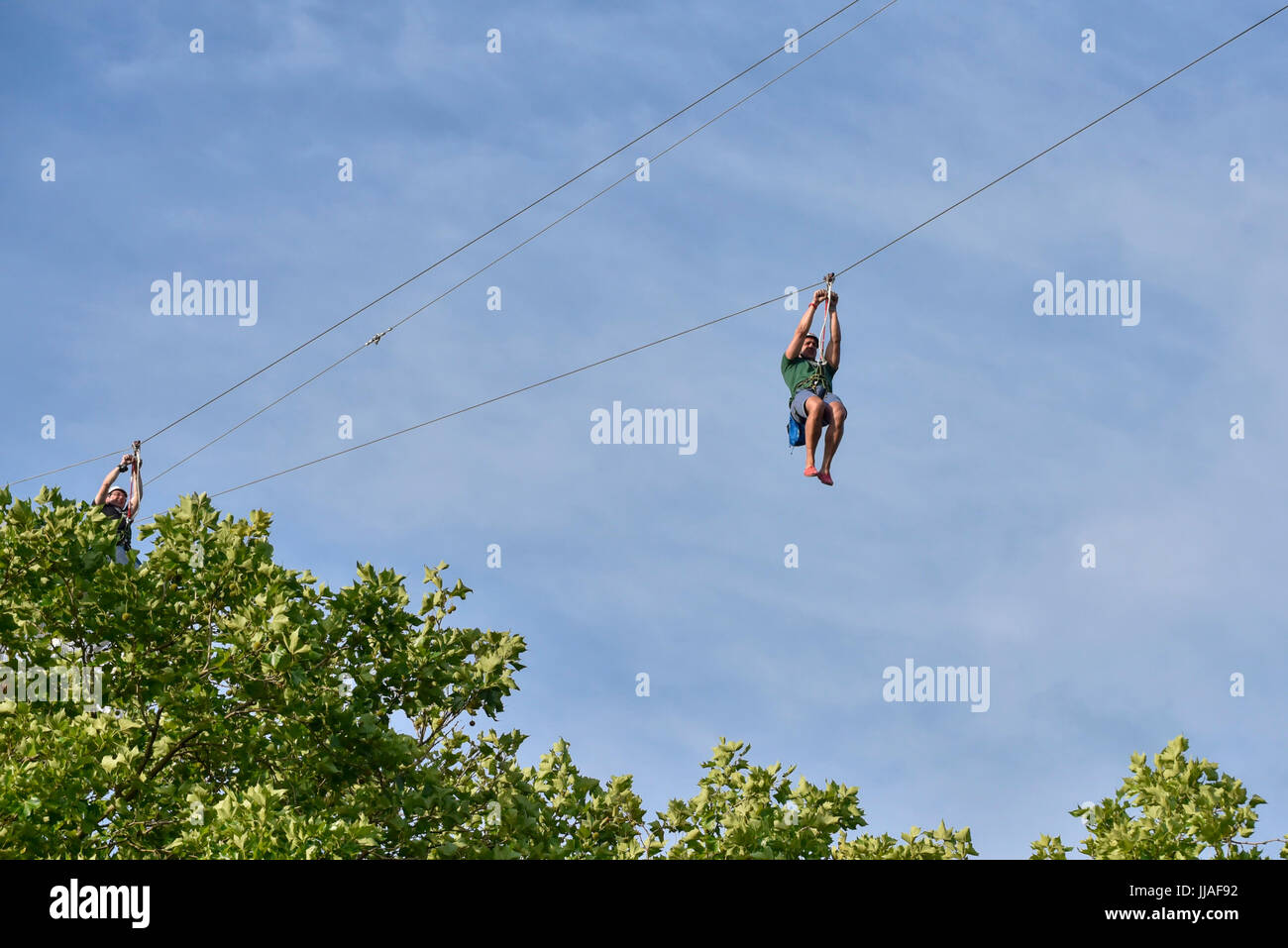 Zip world london hi-res stock photography and images - Alamy