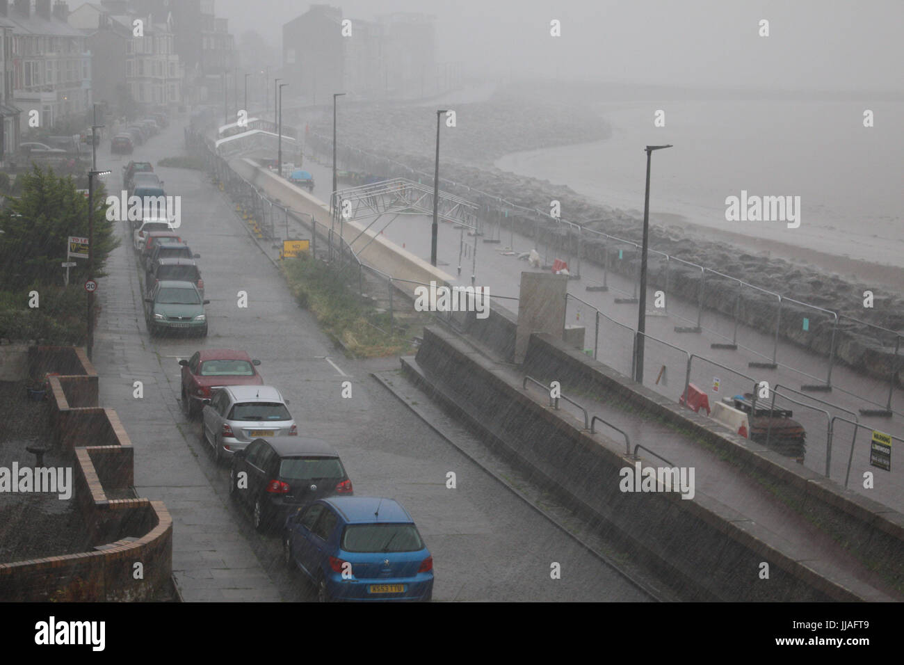 Sandylands promenade morecambe lancashire uk hires stock photography