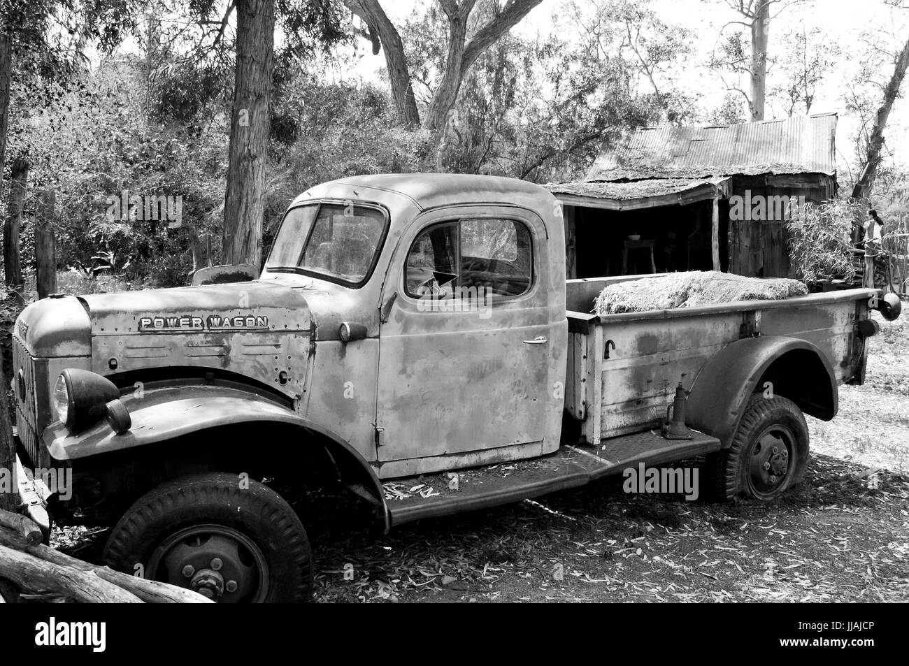 Old Rundown Truck Stock Photo