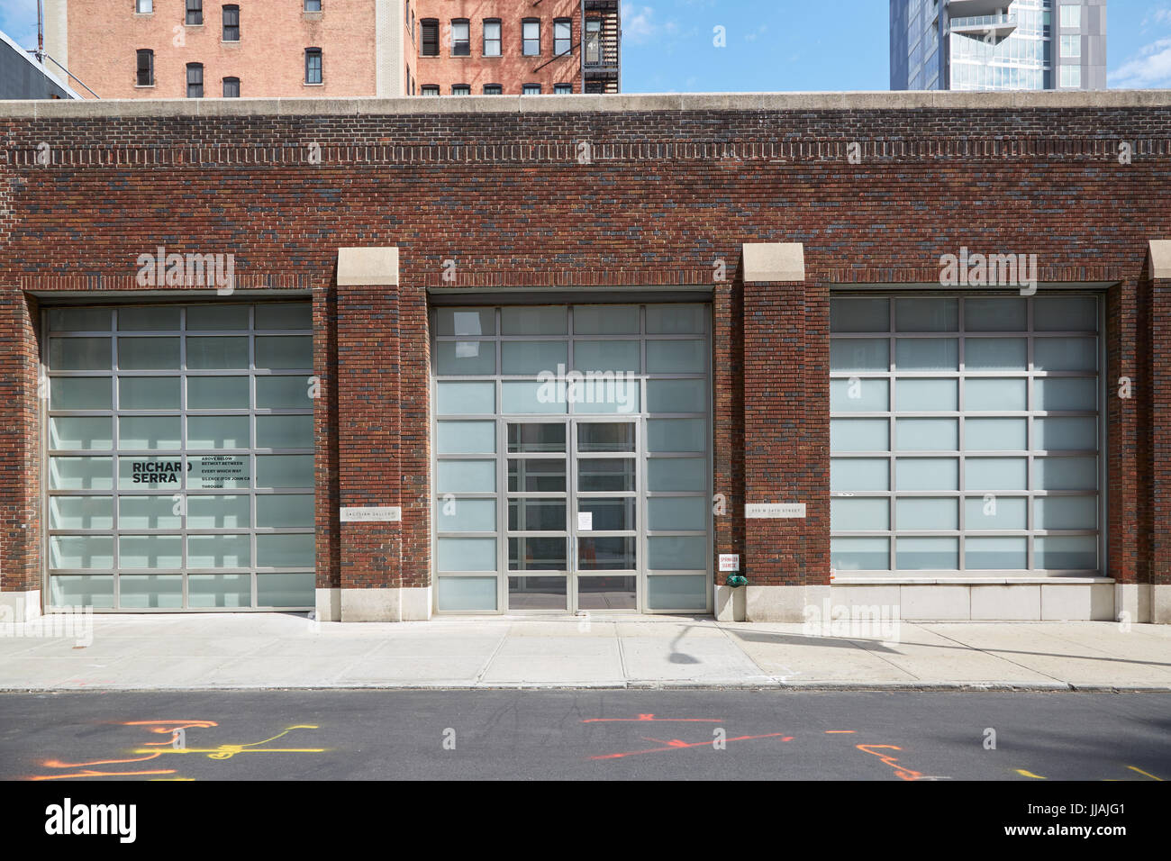 Gagosian Gallery exterior view in Chelsea in a sunny day in New York Stock Photo