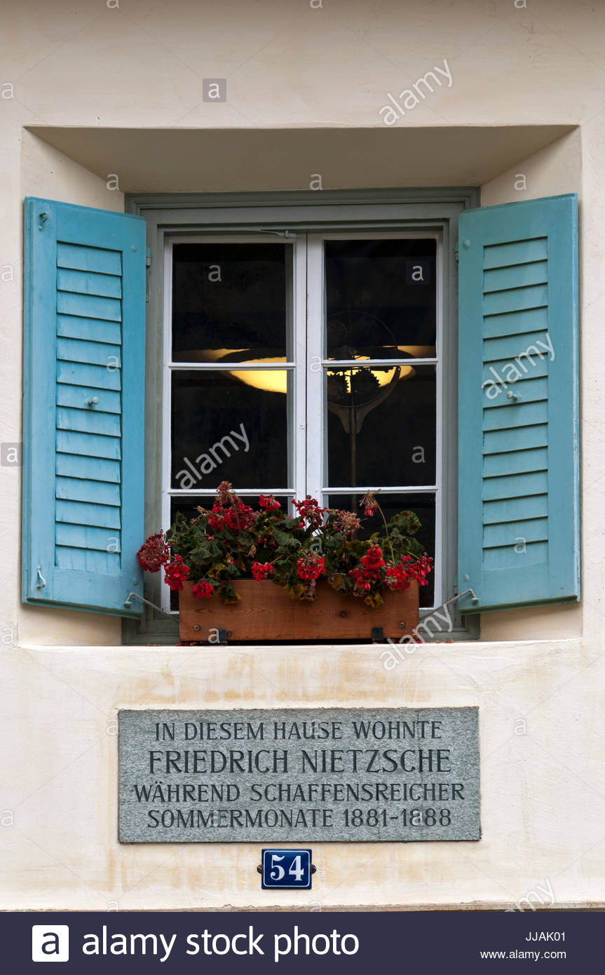 Nietzsche Haus Sils Switzerland Stock Photo 148981169 Alamy