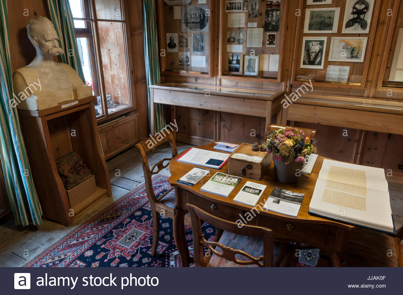 Nietzsche Haus Sils Switzerland Stock Photo 148981183 Alamy