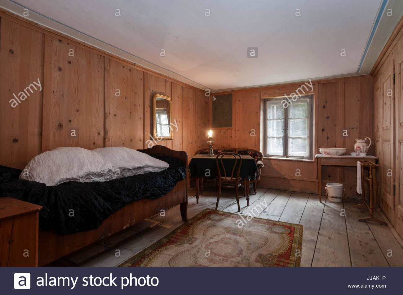 Nietzsche Haus Sils Switzerland Stock Photo 148981218 Alamy