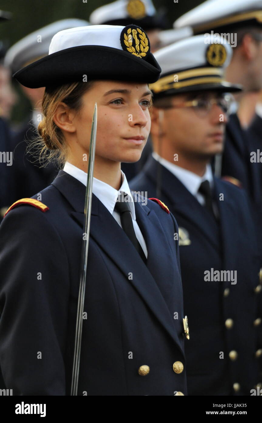 Official naming ceremony of a new promotion of students at SSA, French Defence Health Service