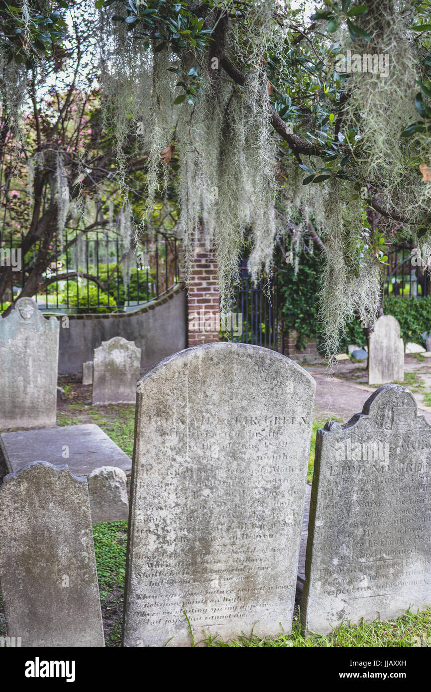 Circular Church Graveyard is located by the Circular Congregational