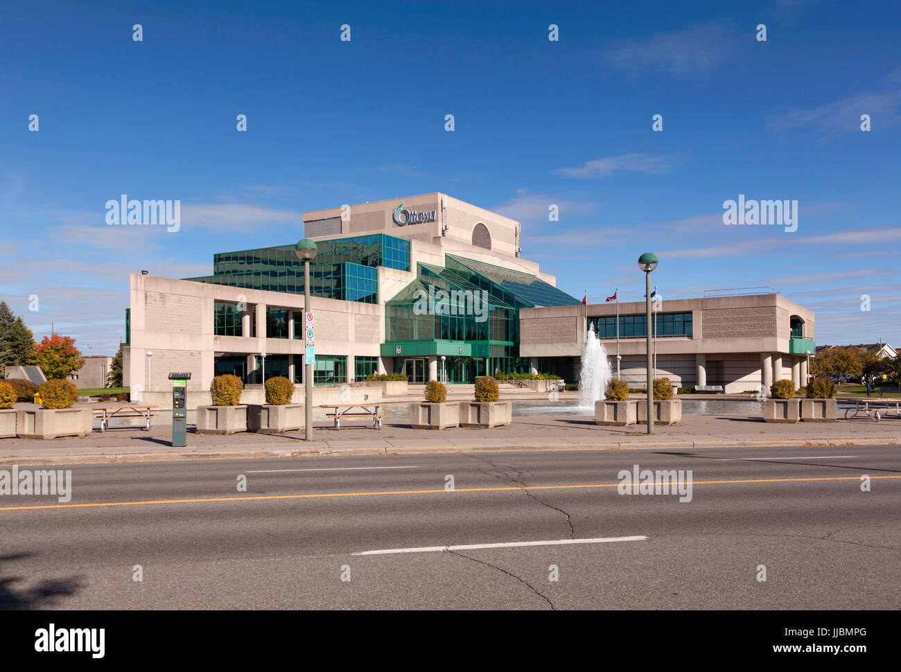 Ben Franklin Place Client Service Centre building in Ottawa, Ontario, Canada. Stock Photo