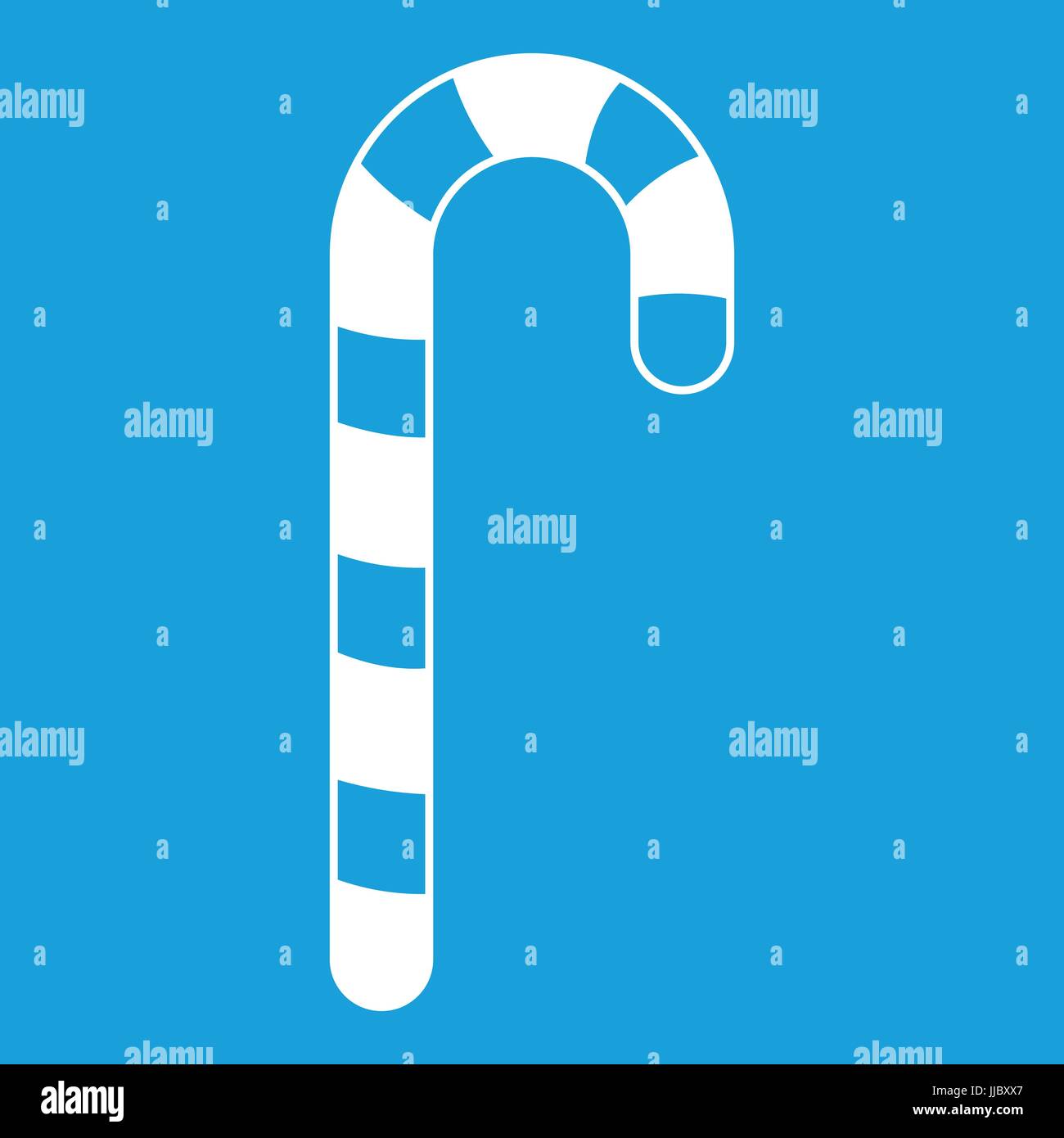 Candy cane icon white Stock Vector Image & Art - Alamy