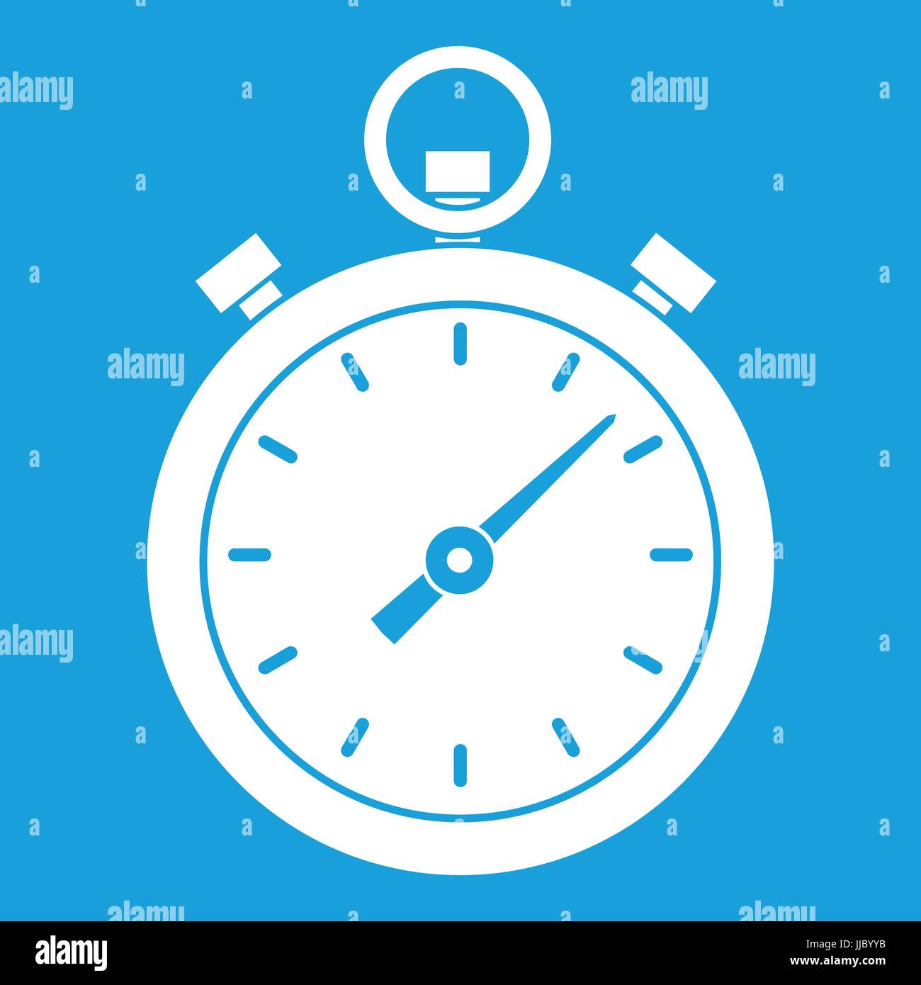 Chronometer icon white Stock Vector Image & Art - Alamy